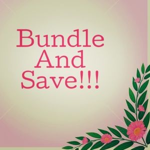 Bundle ANY items and Save!